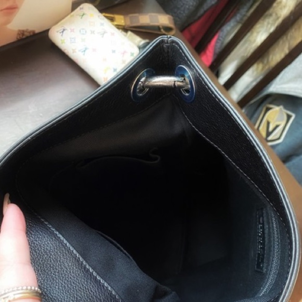 SOLD 💕CHANEL 2016 Black Messenger/Crossbody - Picture 7 of 8